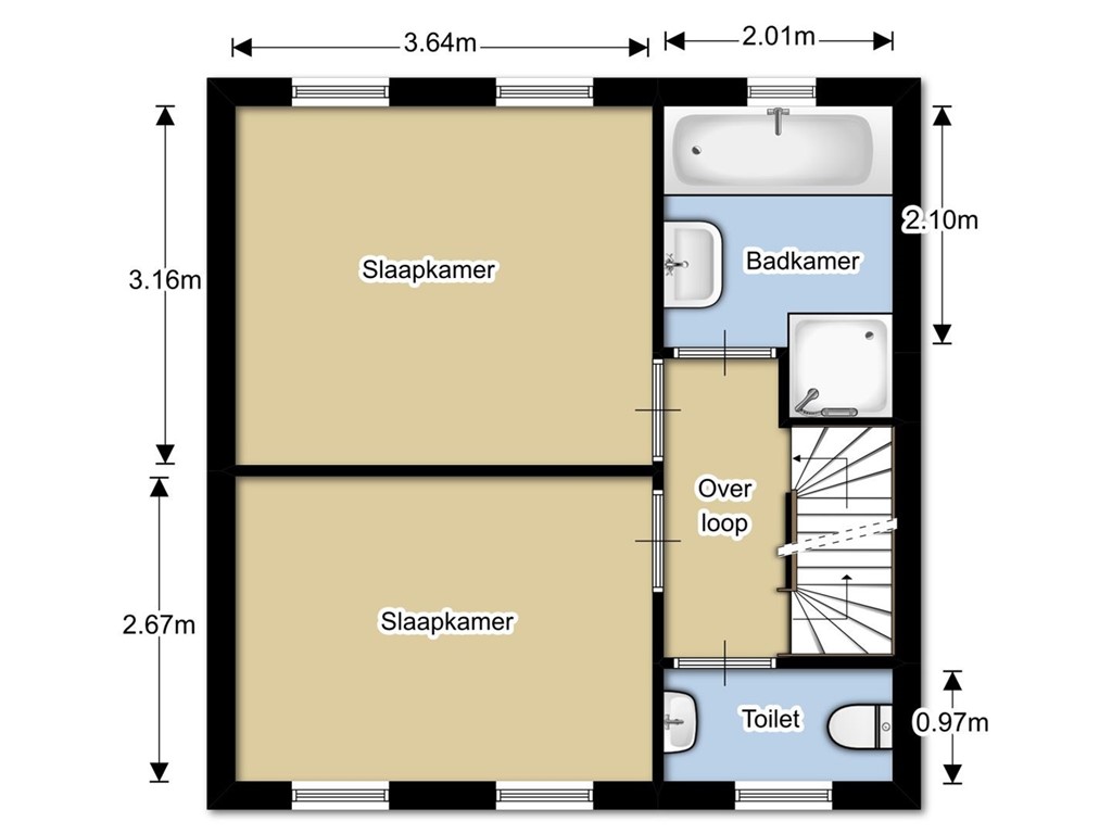 mediumsize floorplan